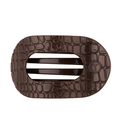 Teleties Flat Round Clip Large