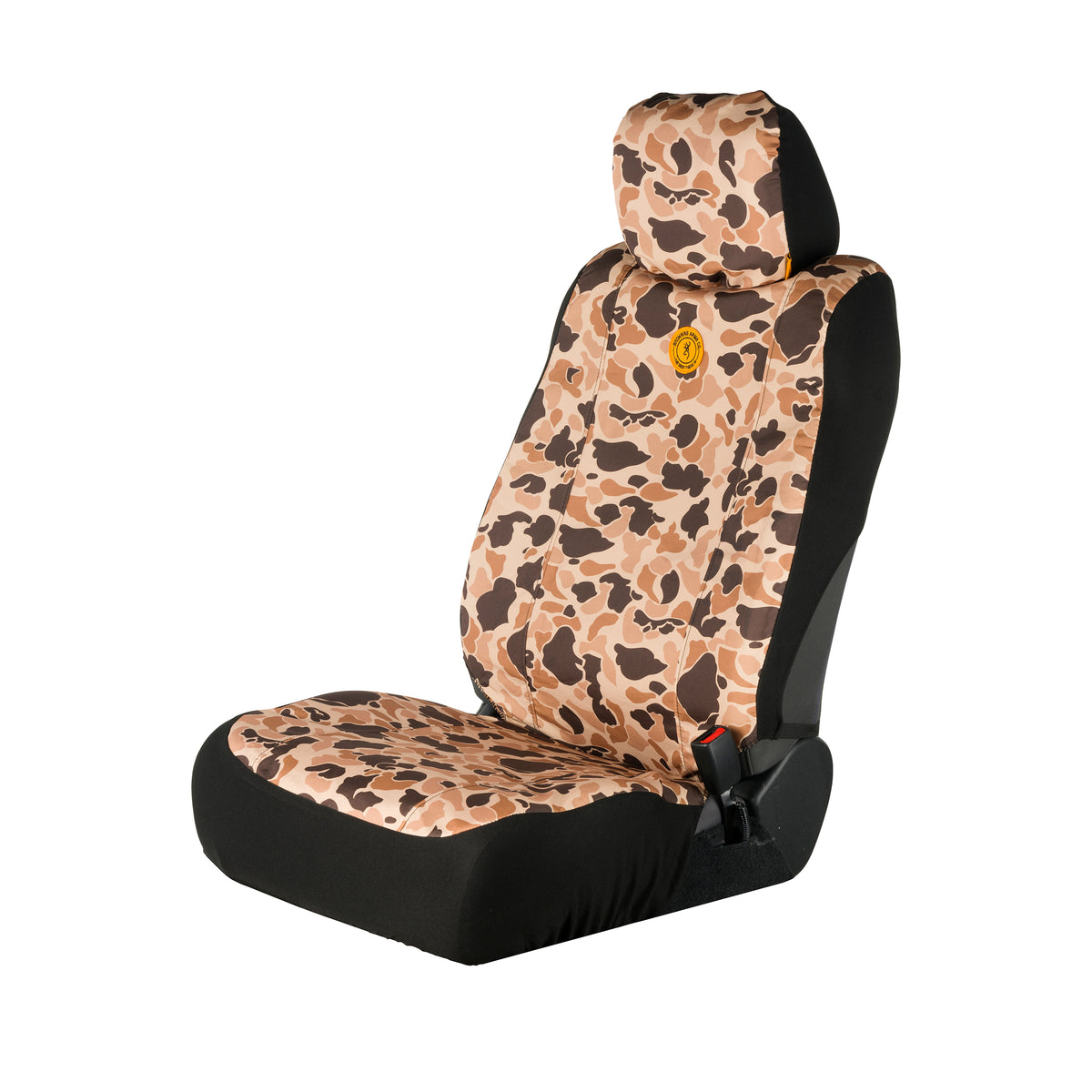 Browning Low Back Seat Cover Tan Duck Camo