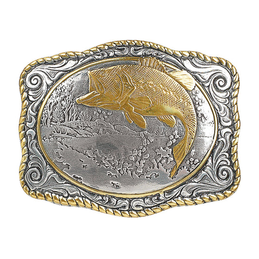 Crumrine Gold Bass Buckle