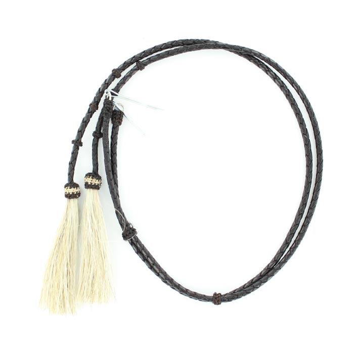 Stampede String With Pins/Horse Hair Black