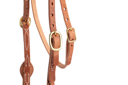 Weaver Pro Tack Browband Headstall with Quick Change Tabs