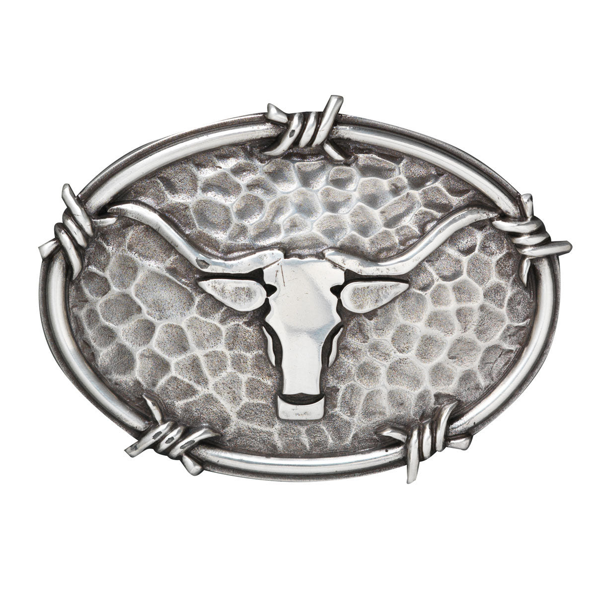 Ariat Barbed Wire/Steer Belt Buckle