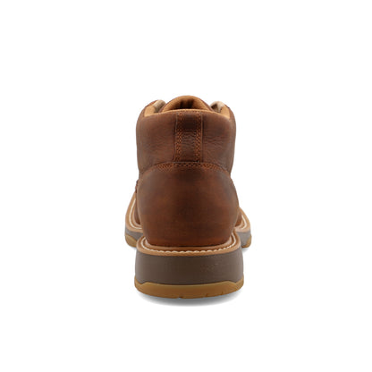 Wrangler Square Moc Toe Lacer Cinnamon