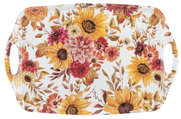 Ganz Fall Floral Serving Tray