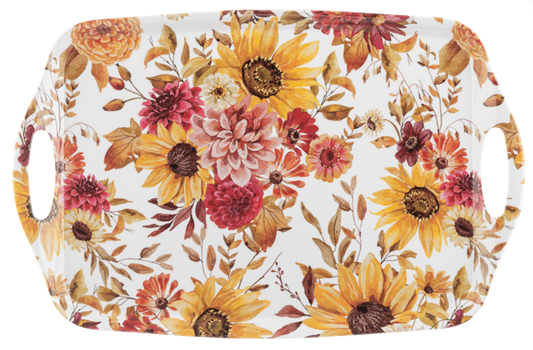 Ganz Fall Floral Serving Tray