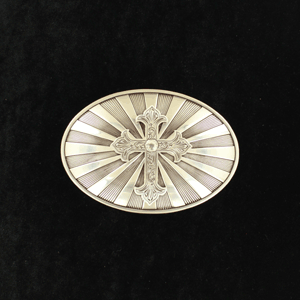 Nocona Cross/Stripes Buckle