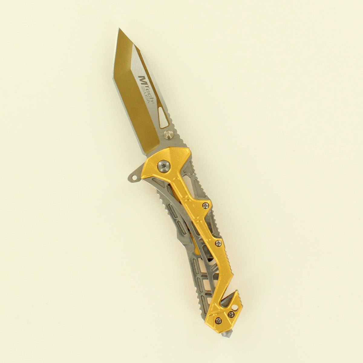 MTech Gold Spring assisted Tactical Knife