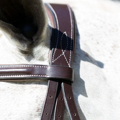 Equinavia Valkyrie Wide Noseband Hunter Bridle