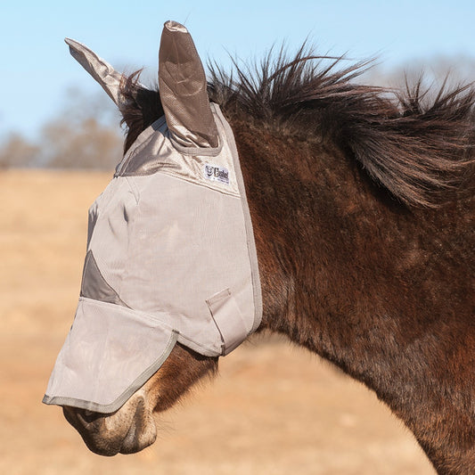 Cashel Crusader Fly Mask Standard With Long Nose and Mule Ears