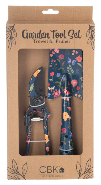 Ganz Midnight Floral Gardening Tool Set