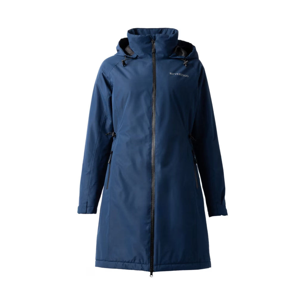 B Vertigo Joanna Womens Padded Raincoat Navy
