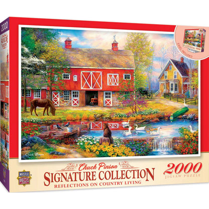 Leanin Tree Country Living Puzzle