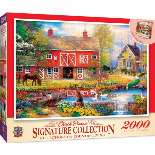 Leanin Tree Country Living Puzzle