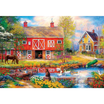 Leanin Tree Country Living Puzzle
