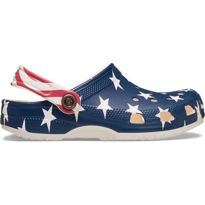 Crocs Kids Classic American Flag Clog
