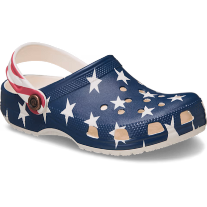 Crocs Kids Classic American Flag Clog