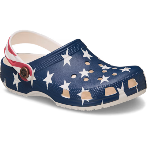Crocs Kids Classic American Flag Clog