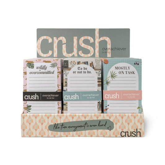 Crush Overachiever To-Do List
