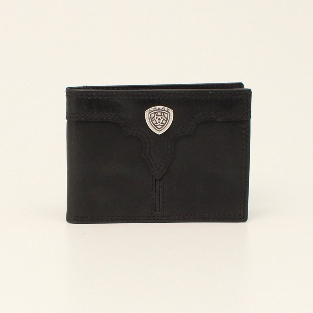 Ariat Logo Concho Western Bifold Wallet
