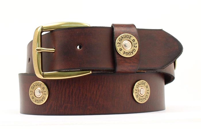 Nocona 12 Gauge Conchos Belt