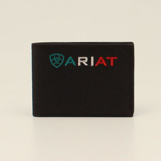 Ariat Mexico Colors Logo Bifold Wallet