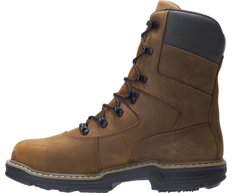Wolverine Marauder Brown 8" Steel Toe Waterproof EH 400G