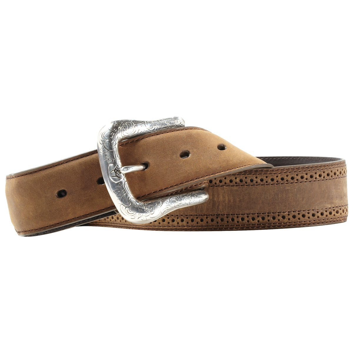 Ariat Basic Distressed Brown Western Belt