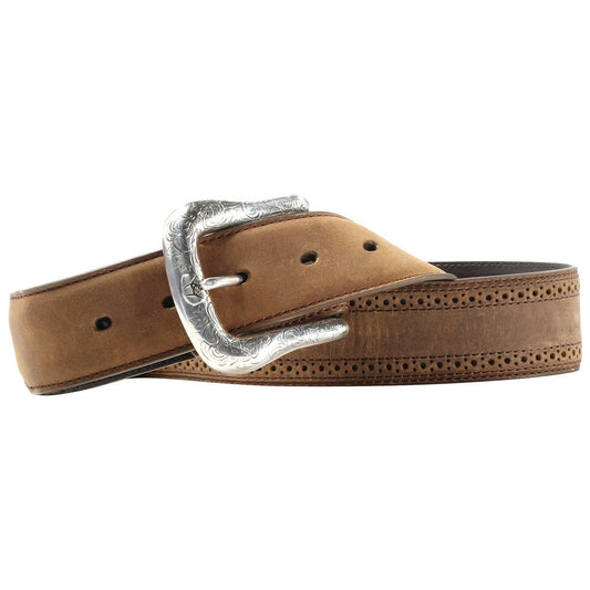 Ariat Basic Distressed Brown Western Belt