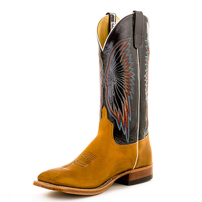 Anderson Bean Rust Crazy Horse/Blue Kid