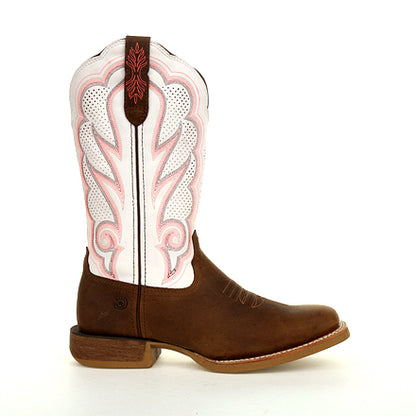 Durango Rebel Pro White/Brown Ventilated Boot