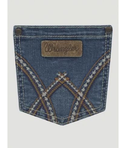 Wrangler Retro Mae Mid Rise Jean Deadwood Wash