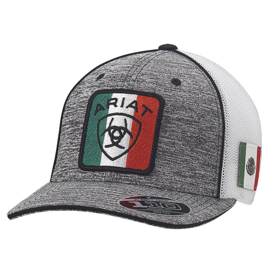 Ariat Mexican Flag Logo Ball Cap