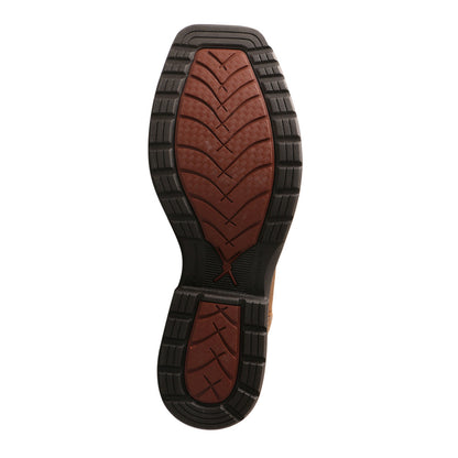 Twisted X Lite Boot Dark Brown/Tan Composite Toe Waterproof EH