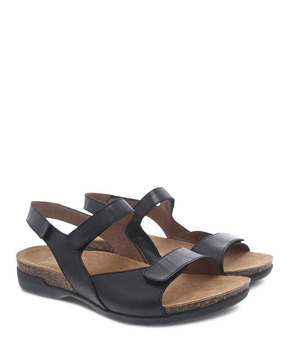 Dansko Ronda Waxy Burnished Black