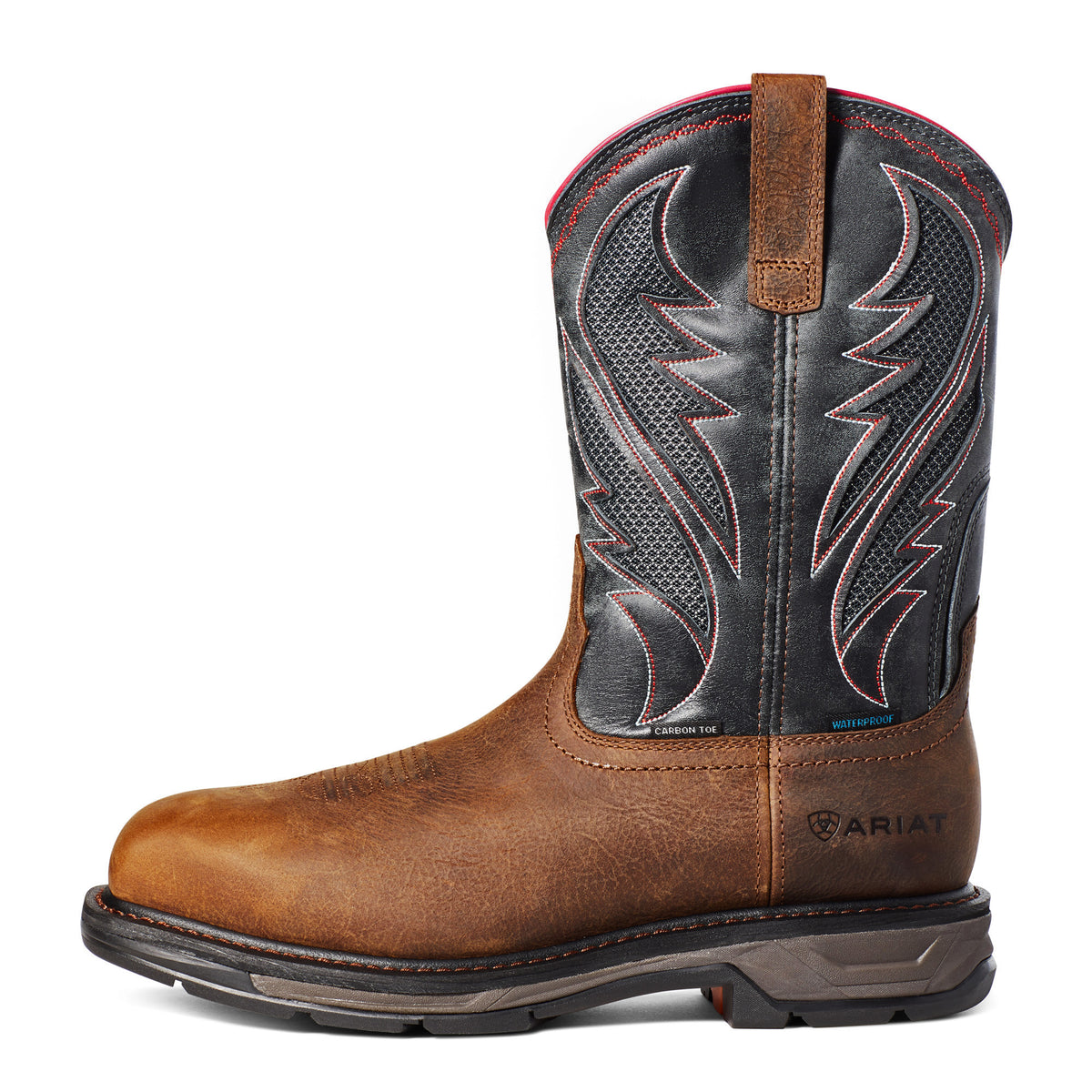 Ariat Workhog XT Venttek Rye Brown/Storm CT WP EH