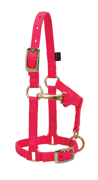 Weaver Adjustable Chin Throat Snap Halter Large Mini
