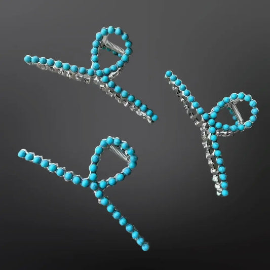 Westrian Faux Turquoise Claw Clip