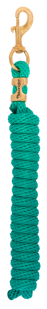 Weaver Poly Lead Rope Solid Brass Snap