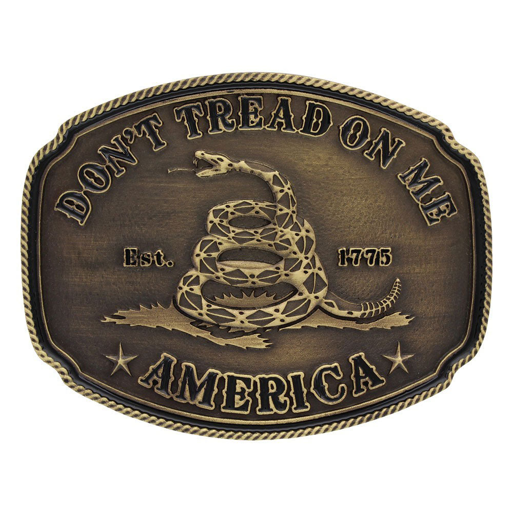 Attitude Don't Tread On Me Buckle