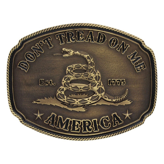 Attitude Don't Tread On Me Buckle