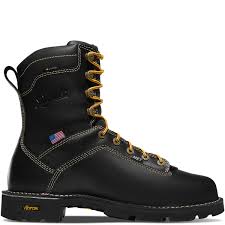 Danner Quarry Black Alloy Toe Metguard Waterproof EH