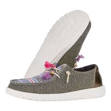 Hey Dude Wendy Boho Festival Black/Multi