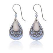 Silver Forest Earring Periwinkle/Silver Dangle