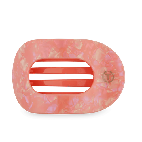 Teleties Flat Round Clip Large