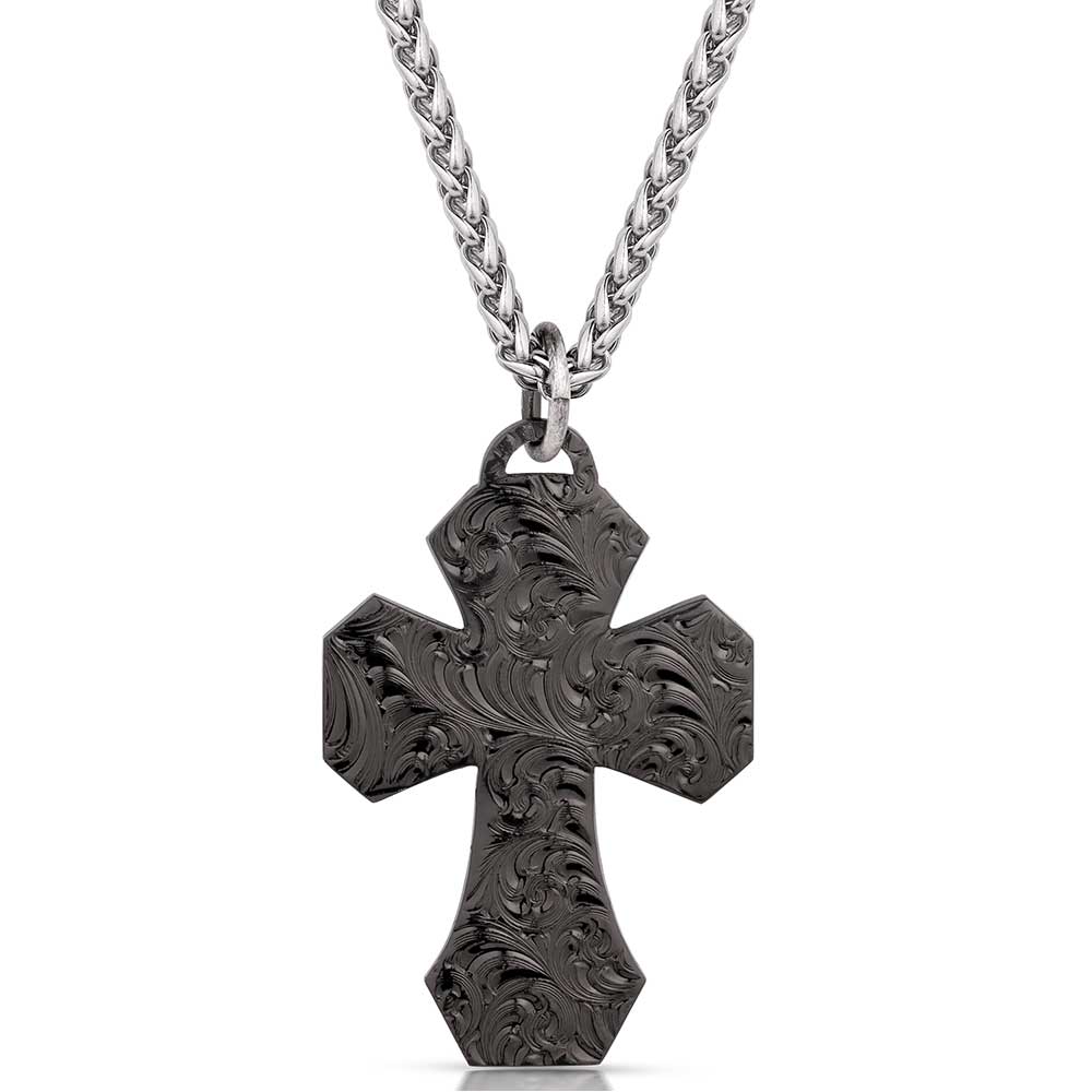 Montana American Made Tradition Cross Necklace