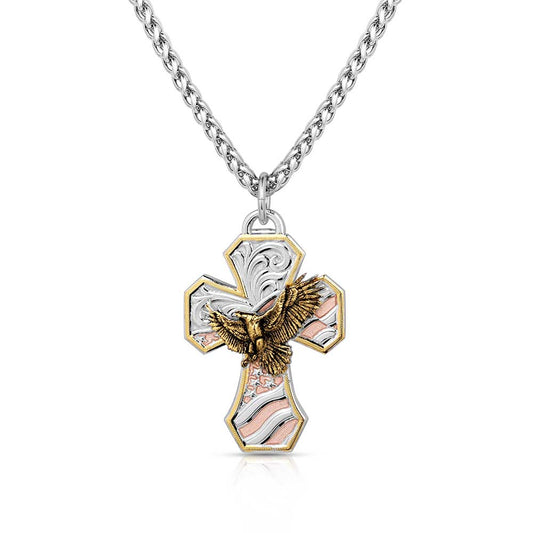 Montana American Made with Eagle Necklace