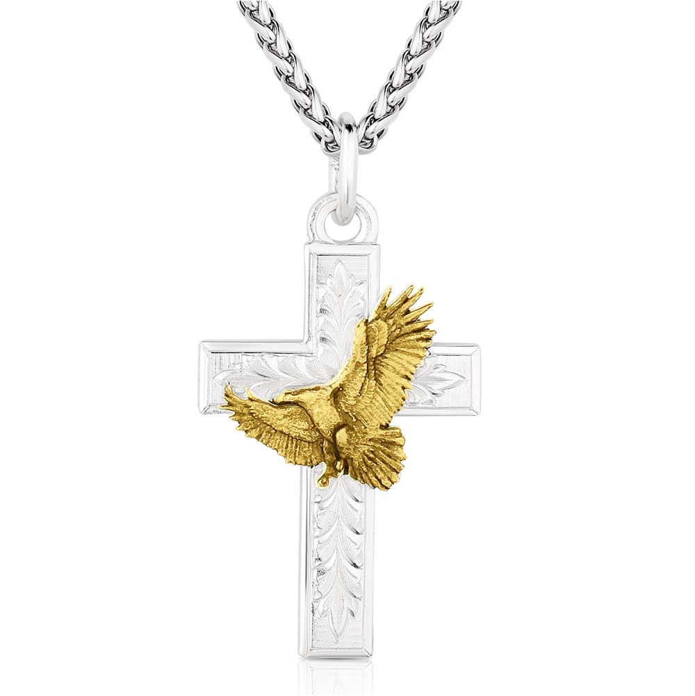 Montana Faith in Flight American Made Cross Necklace