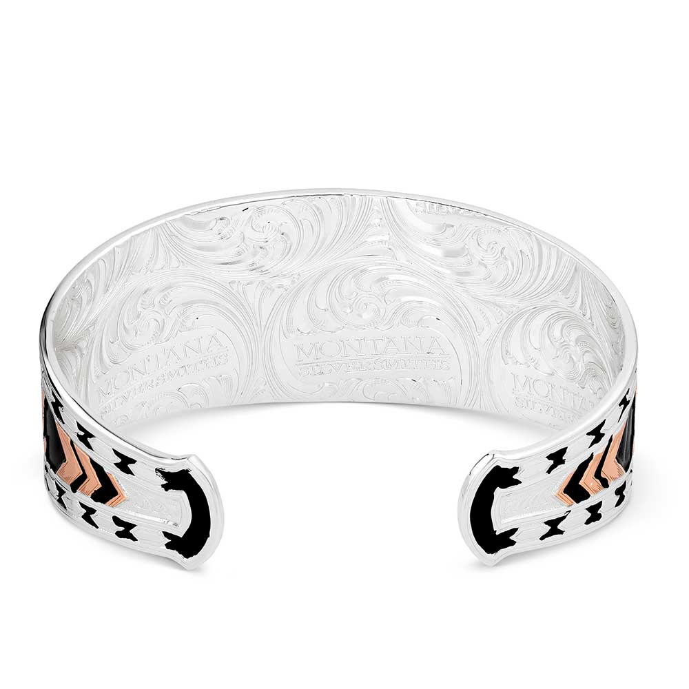 Montana Desert Serenade Cactus Cuff Bracelet