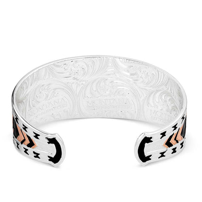 Montana Desert Serenade Cactus Cuff Bracelet