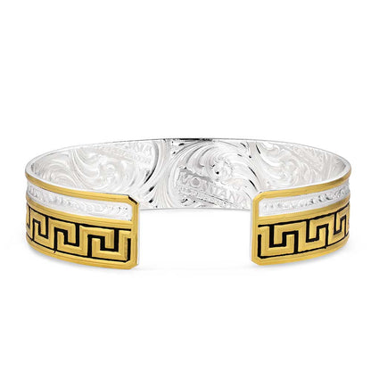 Montana Sunrise Mesa Longhorn Cuff Bracelet